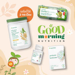 กู๊ดมอร์นิ่ง นิวทริชั่น (โปรตีน 450/500 กรัม) โปรแกรมสั่งซื้อต่อเนื่อง